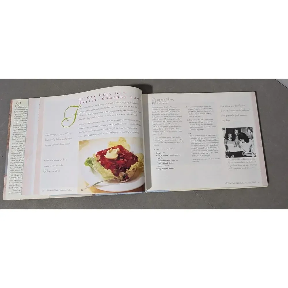 Vintage Naomi's Home Companion Cookbook (1997 Hardcover with Dust Jacket)
